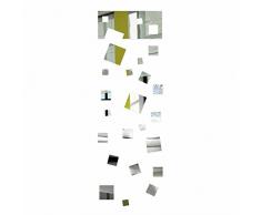 FLEXISTYLE - Espejo Decorativo (acrílico, 3 mm, para salón, Dormitorio, Pasillo, irrompible, Color Plateado