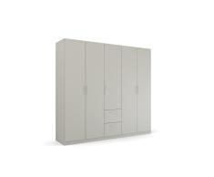 Rauch Möbel Pure by QUADRA SPIN Gabinete de Puerta giratoria, Madera de ingeniería, Gris, 226x210x54