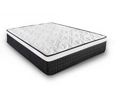 HOGAR24 ES Colchón Viscoelástico Reversible de Alta Gama BIOLUXE 3D,135x190cm