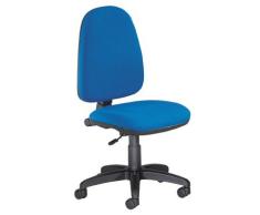 Rocada | Silla de Escritorio | Silla Oficina Color Azul | Silla despacho | Cómoda, Ajustable y con Ruedas | Regulable en Altura | Tapizada en Tela Ignífuga