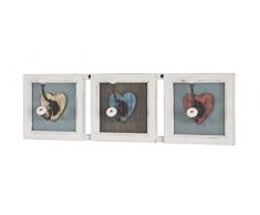 Haku Möbel 14908 Armario de Pared, Madera, Vintage, 12 x 60 x 19 cm