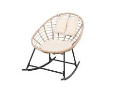 Garden Friend Sillón Mecedora Tahití, Acero aleado, Talla única