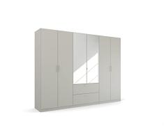 Rauch Möbel Pure by QUADRA SPIN Gabinete de Puerta giratoria, Madera de ingeniería, Gris, 271x210x54