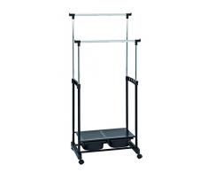 Haku Möbel 44577 perchero 60 x 50 x 173 cm, aluminio / gris