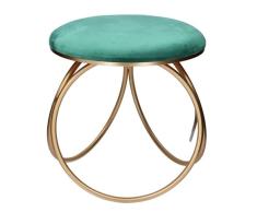 Vacchetti 28068500VE Puff, Metal, Verde, Medio