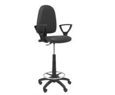Piqueras Y Crespo (PIQU7) Taburete Ayna similpiel Negro con Brazos Escalera, Talla Unica