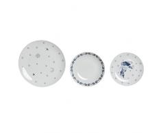 DKD Home Decor Set de vajilla, Estándar