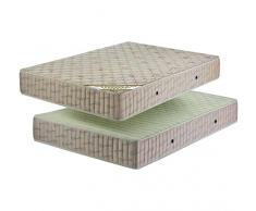 DELUXE13 Colchon Ortopedico Eliocel - Alta Firmeza - 2 Caras Lana de Merino - Colchon Espuma HR Alta Densidad (105x190x20)