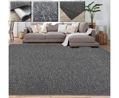 Tadi & Imperio1979 Alfombra Cuadrada para Entrada o Sala, rústica Efecto Yute Natural sin Pelo, Nudos, también para habitación Dormitorio o Cocina.