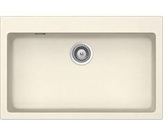 Schock signusn100 X L Fregadero, cristadur Extreme, Magnolia, 79 x 50 x 25 cm