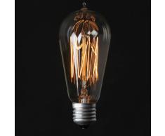 Bombilla Vintage EDISON 13-CLEAR ST58 E27 40W