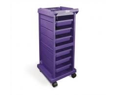Bifull Profesional Bifull Carrito Auxiliar Liceo Blanco Lila