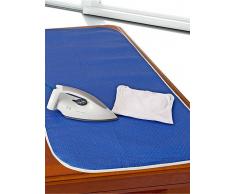 Venca Tapete planchar en aluminio impermeable antideslizante azul 000