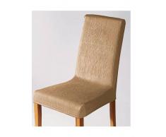 Venca Funda ajustable silla con respaldo extensible marfil