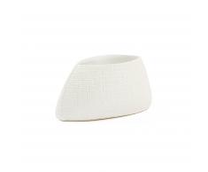 Kave Home Jarrón Cosmico, 13cm, En Piedra / Cerámica - Blanco