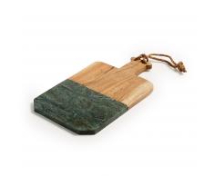 Kave Home Tabla De Cortar Atla,..., En Madera,Piedra / Cerámica - Verde,Natural