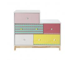 Maisons du Monde Cómoda infantil multicolor Berlingot