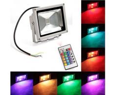 Pro-Dj Proyector Led Rgb Ip65 Para Uso Interior Y Exterior 50w (Abierto)