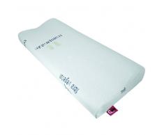 UBIOTEX QUALITY LIFE, S.L. Almohada Cervical Viscoelástica Y Anatómica 50, Medidas: 50 X 30 X