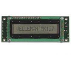 Velleman Mini Tablón De Anuncios Lcd - Mk157