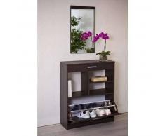 Mueble Zapatero Tiber 1ab Wengué
