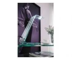 Lampara escritorio cristal led
