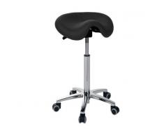 Taburete Kinefis Elite tipo Pony o Silla de Montar, Tapizado en Skay Optimal, Altura Standard-Alto (Colores disponibles)