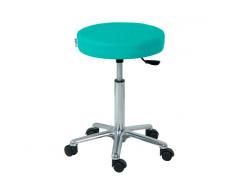 Taburete Kinefis Elite Tapizado en Skay, Elevación a Gas, Altura Standard (Colores Disponibles)