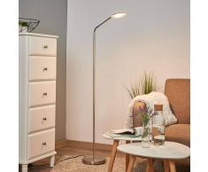 Lampenwelt.com Lámpara de lectura LED Friedarika en color níquel
