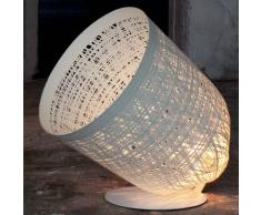 KARMAN Lámpara de suelo de diseño Black Out, blanco