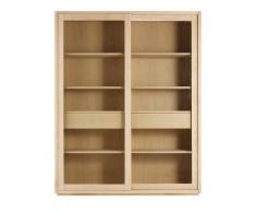 Maisons du Monde Vitrina con 2 puertas y 2 cajones Norman