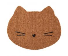 Maisons du Monde Felpudo de gato de fibra de coco 38x45