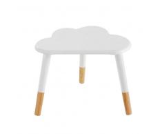 Maisons du Monde Mesita de noche infantil nube blanca Nuage