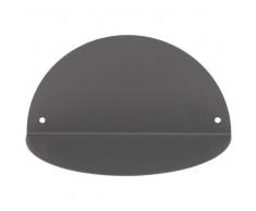 Maisons du Monde Organizador de pared de metal gris oscuro