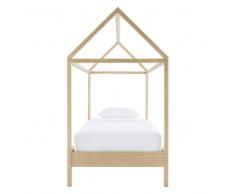 Maisons du Monde Cama cabaña infantil 90x190 de pino Wild