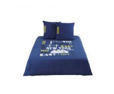 Maisons du Monde Juego de cama infantil de algodón gris 240x220