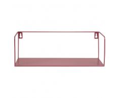 Maisons du Monde Organizador de pared de metal rosa