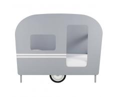 Maisons du Monde Cama caravana infantil 90x190 gris Petit Bolide