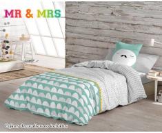 Funda Nórdica Reversible Mr And Mrs de Cool Kids