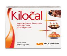 POOL PHARMA Srl Piscina Pharma KILOCAL complementos alimenticios en tabletas 20 Tablas
