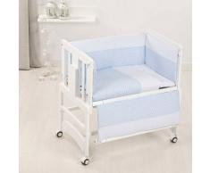 Bolin Bolon Minicuna Colecho Allegra Blanca + Cochón Antiahogo + Textil Angy Bolin Bolon 0m+