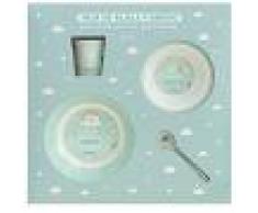 Laken Set Vajilla Melamina+babero+vaso Mr. Wonderful By Laken 6m+