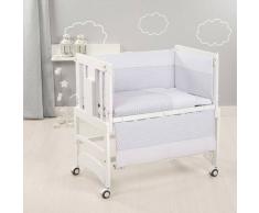 Bolin Bolon Minicuna Colecho Allegra Blanca + Cochón Antiahogo + Textil Angy Bolin Bolon 0m+
