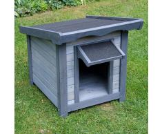 zooplus Exclusive Caseta de madera Sylvan Basic para perros - S: 56 x 76 x 68 cm (L x An x Al)