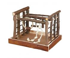 Trixie Juguete de madera Natural Living para periquitos - 35 x 29 x 25 cm