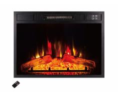 Chimenea eléctrica insertable con mando a distancia CHE-620