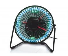 Ventilador de sobremesa con reloj y temperatura LED BN4002