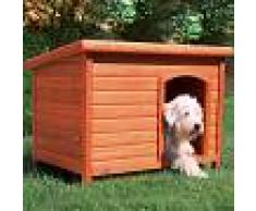 Trixie Natura Caseta de madera de techo plano - XL: 116 x 82 x 79 cm (L x An x Al)