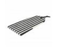 Kave Home Tabla De Cortar..., En Piedra / Cerámica - Negro,Blanco