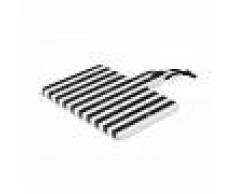 Kave Home Tabla De Cortar..., En Piedra / Cerámica - Negro,Blanco